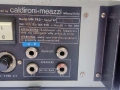 Meazzi emThree Meazzi Factotum 743 Computer-echo, 4 uitgangen 2x125 watt output, typeplaatje.