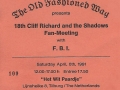 1991 april 18e Wit Paardje ticket middag.