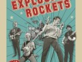 Explosion Rockets op zaterdagavond 30 mei 2026 in Herk de Stad Donk Belg.