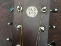 Roderich Paesold P160, headstock met C F Martin logo.