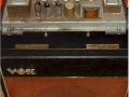 Vox AC15 Black Pebble Rexine, begin 1963, Red panel 3e EF86 circuit 8 buizen en 6 knoppen, SBU handle.