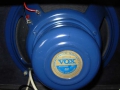 Vox AC15 Split- front Fawn 1961, lederen handle, brass vents. 12 inch Blue Celestion T.530 alnico speaker 8 ohm.