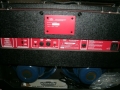 2006- Vox AC30 BM back, power switch 15-30 watt RMS, boost gain high-low, main input en treblebooster, booster footswitch.