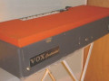 Vox Continental 71 Organ 1971 Vox Sound Ltd, made by EME Italy, back.