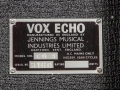 Vox Long Tom Echo MKII -CO3, typeplaatje.