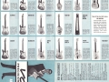 Vox Guitar catalogus 1963, met o.a. de Vox Hawaiian Steel gitaar en de Bouzouki 12 String Scort Scale die te horen is op het intro van Peter & Gordons "World without love", ingespeeld door sessionman Vic Flick, ook bekend van het James Bond Theme op Vox AC15.