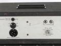 Vox transistor versterker PA 50 SS 4 kanaals (3 micro + 1 muziek) 50 watt 1968 JMI, back met  2 outputs en impedantie selector.