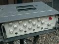 Vox transistor versterker PA 50 SS 4 kanaals (3 micro + 1 muziek) 50 watt 1970-1973 VSL, top met PVC roosters.