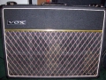 Vox AC30 TB VSEL laat model 1970 met US logo en speaker gaten met kruis.