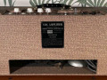 Vox Echo Reverberation Unit in Fawn 1962, Red panel met witte ronde knobs, plastic handle, back.