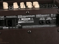 2012- AGA30 Acoustic Amp back panel, tuner-direct out, aux in, footswitch.