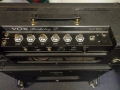 1966- Vox Berkeley II V1081, Controlpanel, 3 inputs, Volume, Treble, Bas, Tremolo S-D, Reverb, backpanel footsw, externe speaker, line reverse.