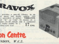 Vibravox nieuw model, advertertentie JMI februari- maart 1958 .